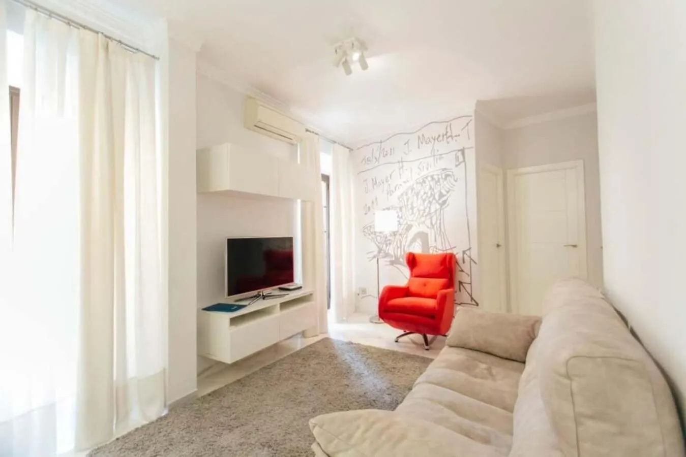 Minimalism And Modern- 2Bd 1Bth- Las Setas Sevilla